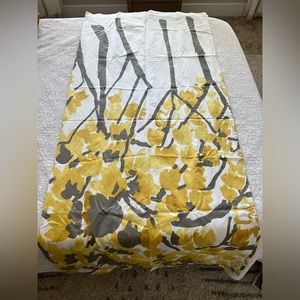 West Elm shower curtain (hooks not included)